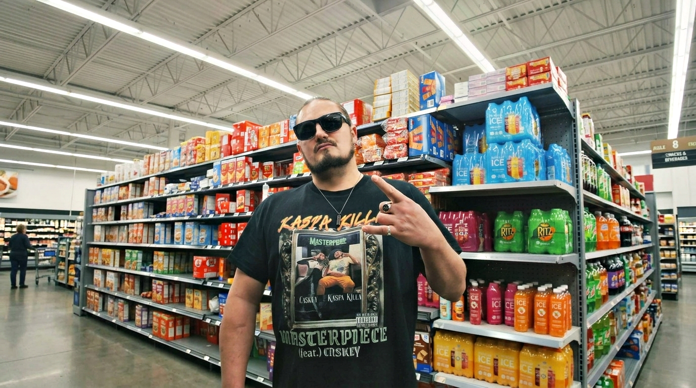 Kaspa Killa connect and follow graphic