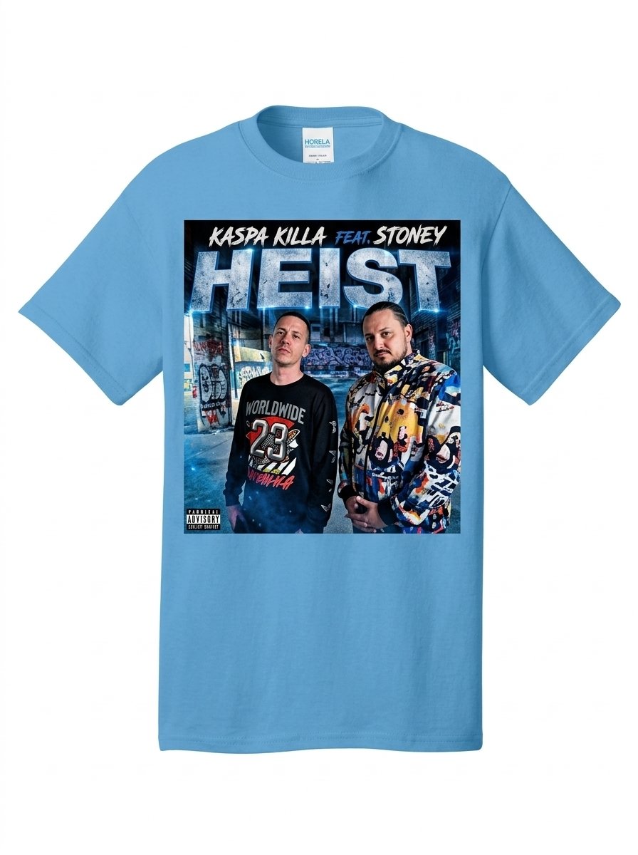 Blue Kaspa Killa Heist T-shirt