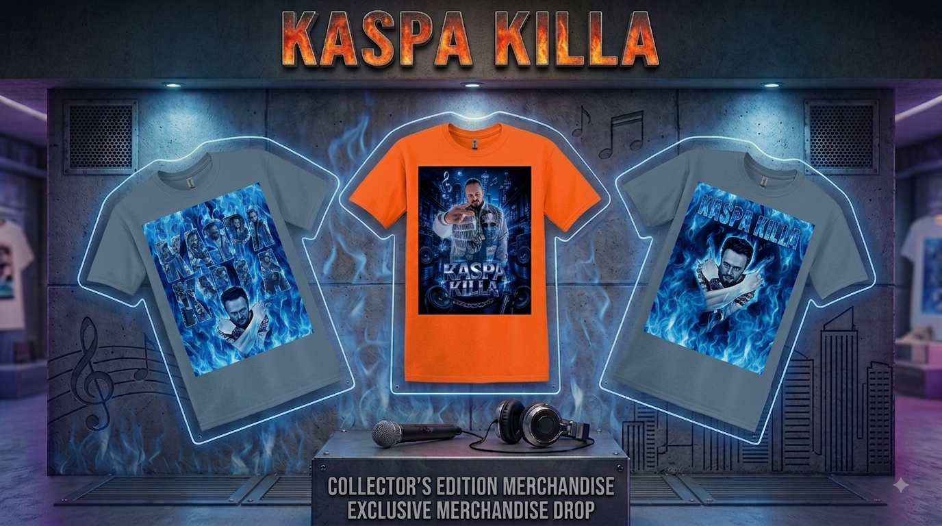 Kaspa Killa apparel collection