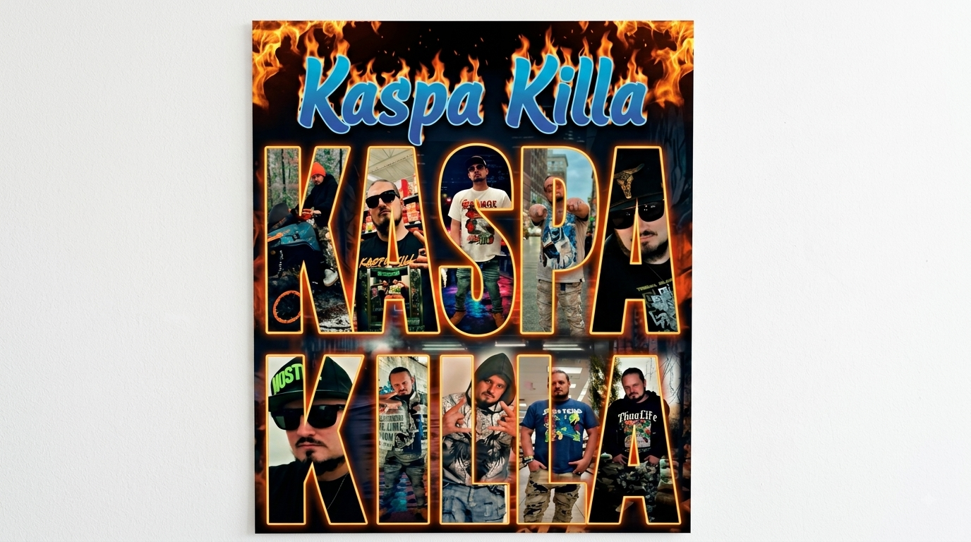 Kaspa Killa accessories photo collage
