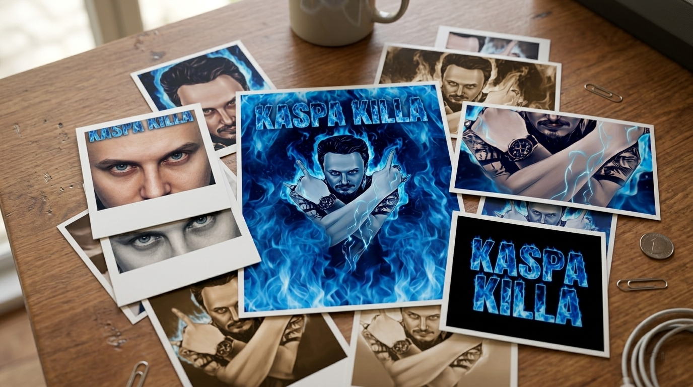 Kaspa Killa artwork display